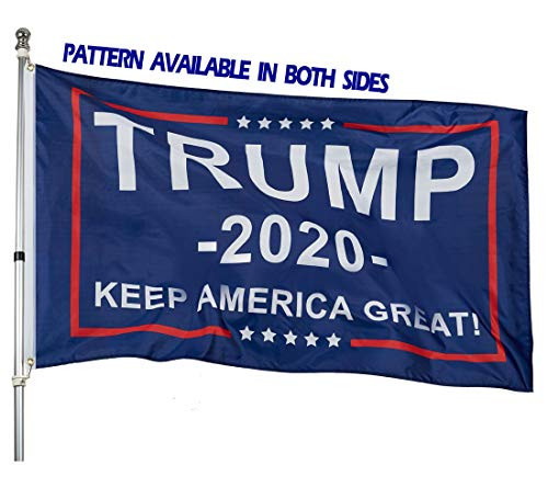 Homissor Donald Trump 2020 MAGA Flags 3x5 Outdoor- Double Sided Print Keep America Great Flag Banner Indoor