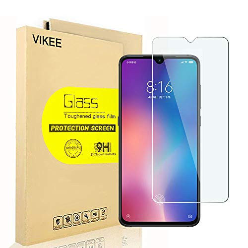 [2-Pack] WRJ HD Compatible Screen Protector for Redmi Note 7/Redmi Note 7 Pro[Anti-Scratch] [Anti-Fingerprint] [No-Bubble] [Case-Friendly], 9H Hardness Tempered Glass Screen Film for Redmi Note 7 Pro