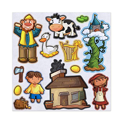 Jack and the Beanstalk Story Adventure Felt Play Art Set Flannel Board Story Storyboard Pieces Jack and the Beanstalk Story Adventure Felt Play Art Set Flannel Board Story Storyboard Pieces