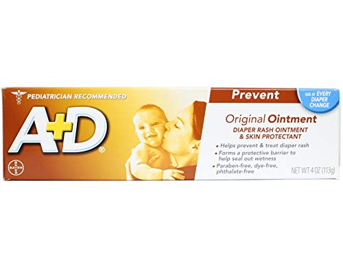 APlusD Diaper Rash Ointment  and  Skin Protectant, Original 4 oz ( Pack of 3)