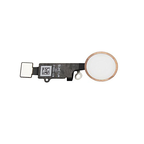 E-repair Home Button Key Flex Cable Assembly Replacement for iPhone 7 and 7 Plus (Rose Gold)