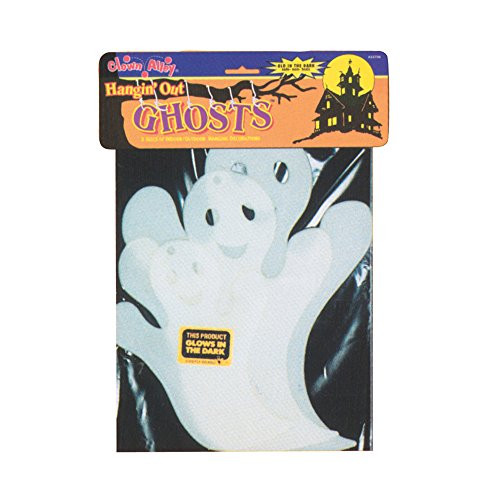 Costumes For All Occasions 33706 Ghost Hanging Glow