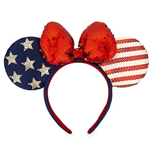 Disney Minnie Mouse Americana Ear Headband Stars and Stripes