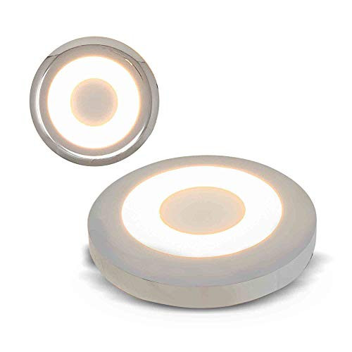 Five Oceans Warm White LED Ceiling Light 10-30VDC (Pair) FO-4120-M2