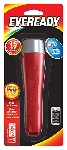 Eveready LED Flashlight, All Purpose (Batteries Included)
