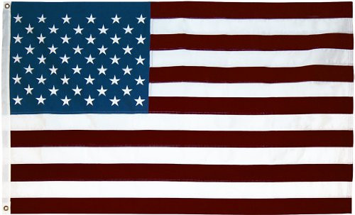 100 % MADE IN THE USA SEASONAL DESIGNS American American US Polycotton Replacement Flag