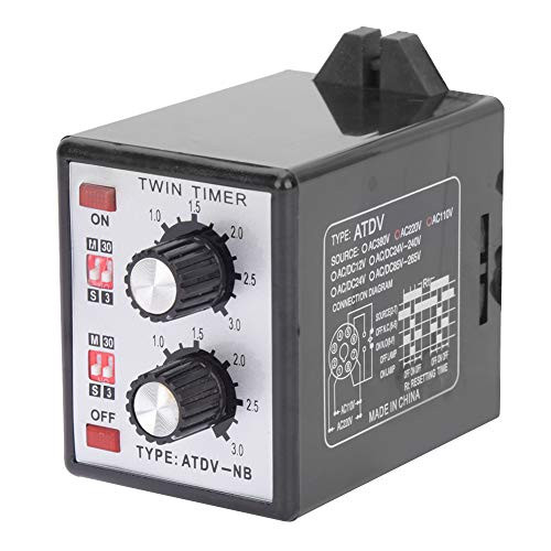Knob Control Time Switch Relay Timer Switch Relay Timer Relay Twin Timer Relay On Off Twin Timer Short Period Repeat Cycle Timer