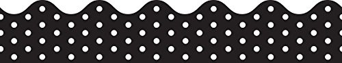 Carson-Dellosa Black and White Dots Border (108220)