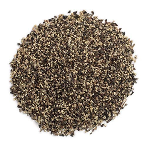 Frontier Co-op Pepper, Black Medium Grind, Certified Organic, Kosher, Non-irradiated - 1 lb. Bulk Bag - Piper nigrum L. Frontier Co-op Pepper, Black Medium Grind, Certified Organic, Kosher, Non-irradiated - 1 lb. Bulk Bag - Piper nigrum L.