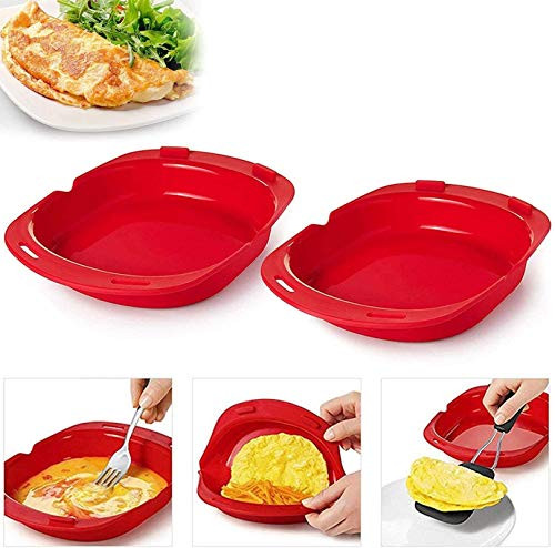 Silicone Omelette Maker ?Microwave Oven Non Stick Omelette Maker, Foldable Egg Roll Baking Plate Pan Omelet Tools?Dishwasher Safe Non-Stick (2pc) Silicone Omelette Maker ?Microwave Oven Non Stick Omelette Maker, Foldable Egg Roll Baking Plate Pan Omelet Tools?Dishwasher Safe Non-Stick (2pc)
