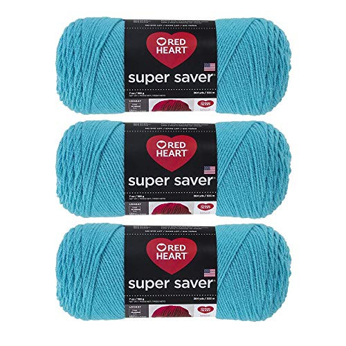 Red Heart E300-512 Red Heart Super Saver Yarn - Turqua Red Heart E300-512 Red Heart Super Saver Yarn - Turqua