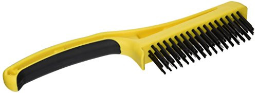 HYDE TOOLS 46802 Shoe Handle Wire Brush