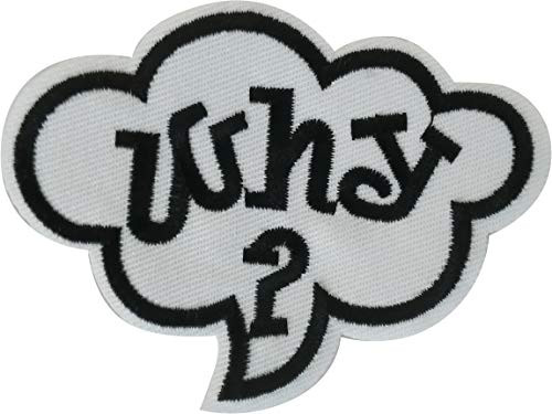 C and D Visionary CDX Why Thought Bubble Patch, Multi Color