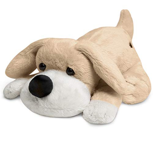 FAO Schwarz 9 Patrick The Pup Miniature Puppy Dog Plush in Light Brown with Ultra Plush Fur, Soft and Snuggly Doll for Kids