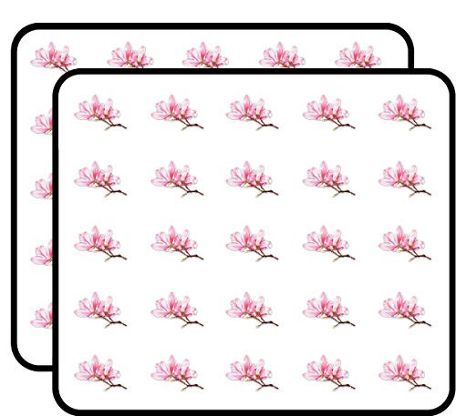 Magnolia Sticker for Scrapbooking, Calendars, Arts, Kids DIY Crafts, Album, Bullet Journals 50 Pack Magnolia Sticker for Scrapbooking, Calendars, Arts, Kids DIY Crafts, Album, Bullet Journals 50 Pack