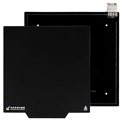 SIMAX3D 3D Printer Heated Bed Platform 235x235mm 24V, with Magnetic Sticker, MK3 Heating Plate Aluminum Hot Bed for Ender 3 PRO Updated Version of MK2B  and  MK2A