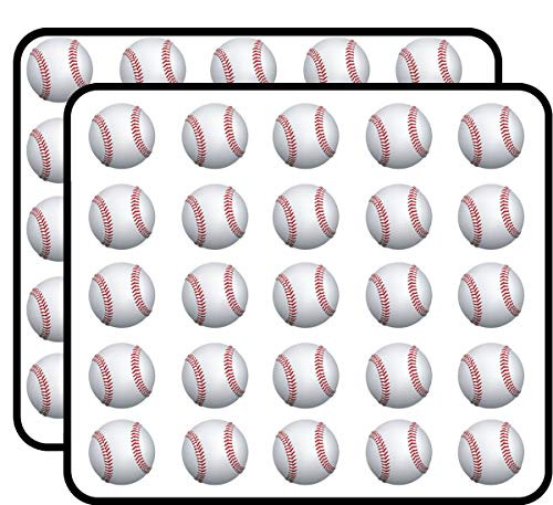 Baseball Realistic Sticker for Scrapbooking, Calendars, Arts, Kids DIY Crafts, Album, Bullet Journals 50 Pack