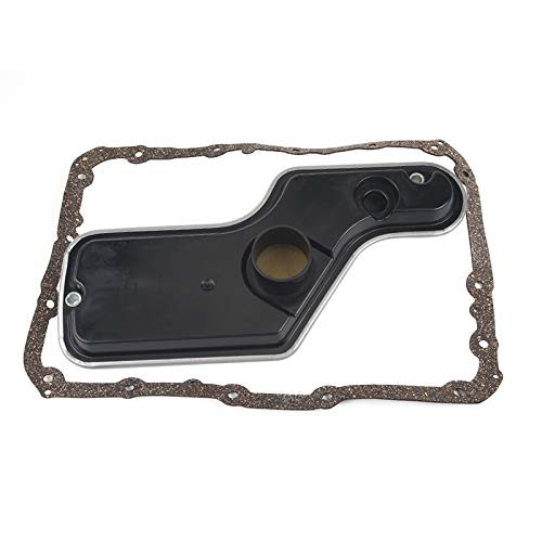 5R55W 5R55S Transmission Oil Filter Fiber Farpak Oil Pan Gasket Kit Filter Compatible with Explorer Mountaineer