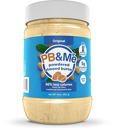 PB and Me Almond Butter Powder, Original Flavor, Keto Friendly, Gluten Free, High in Protein, Great for Smoothies