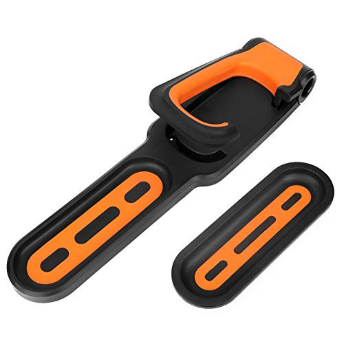 Foldable Vertical Bike Rack Wall Mounted Heavy Duty Bicycle Wall Hook Garage Bike Rack Wall Mount for Garage Shed (Orange)