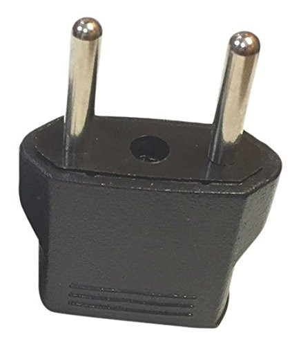 Ckitze USA to Europe Round Travel Plug Adapter