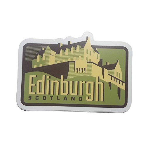 Vagabond Heart Edinburgh Scotland Weatherproof Vinyl Sticker