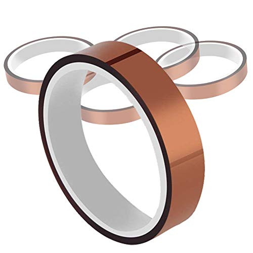 Heat High Temperature Resistant Adhesive Gold Tape for Electric Task 30m 12mm