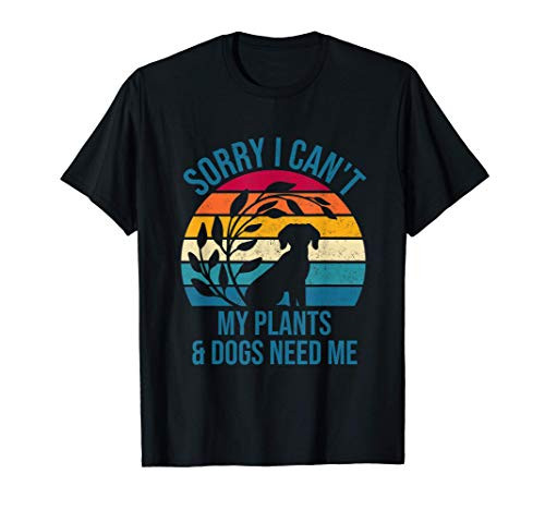 Funny Plants Gardening Garden Gift I Dog Pet Gardener T-Shirt Funny Plants Gardening Garden Gift I Dog Pet Gardener T-Shirt