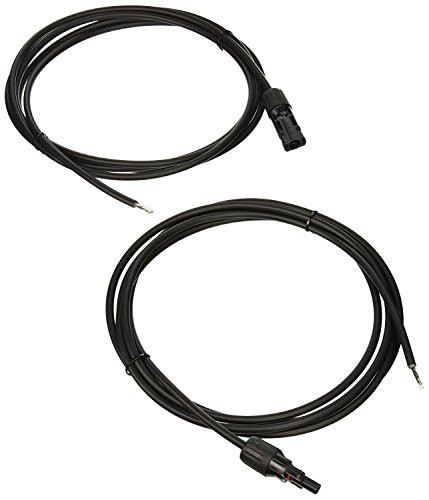 HQST 10Ft 12AWG Solar Panel and Controller Connector Adaptor Wire MC4 Extension Cables