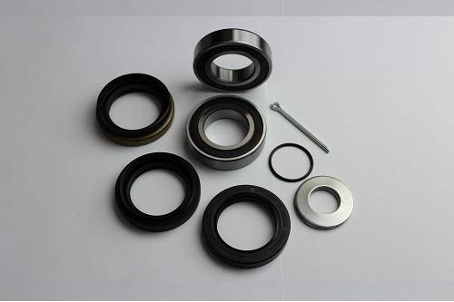BossBearing Front Wheel Bearings and Seals Kit for Suzuki LTF250F LTF250 F 1999 to 2002