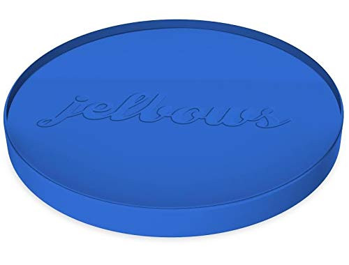 jelbows Ergonomic Gel Wrist Rests for Arms and Elbows - The Perfect Pain Relief Solution for Tennis Elbow, Carpal Tunnel Syndrome, Bursitis, and Arthritis (Big Blue, 2 Pack)