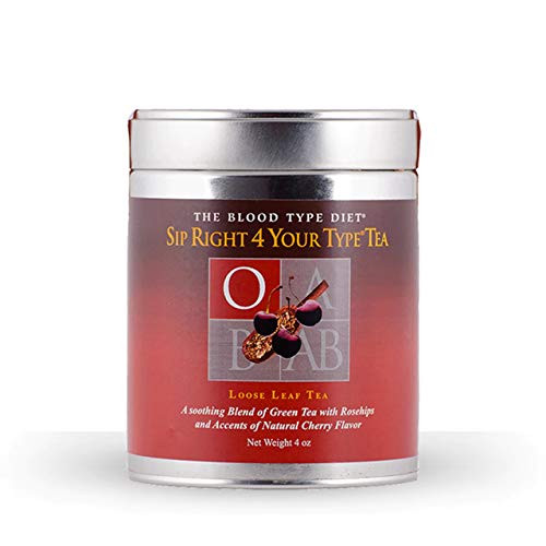 D'Adamo Personalized Nutrition Sip Right 4 Your Type Tea O, 4 Ounce