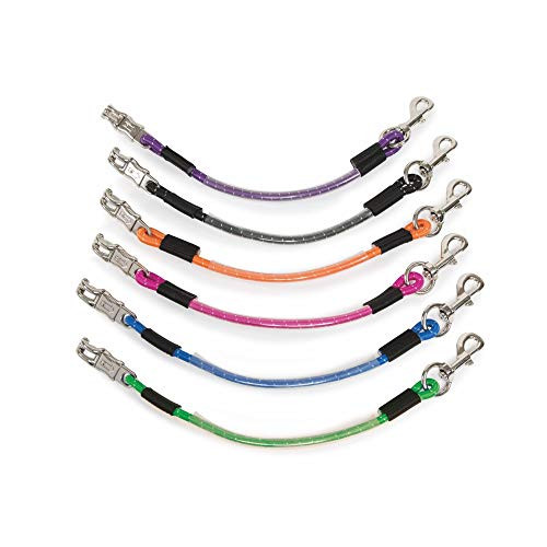 Shires Heavy Duty Elastic Trailer Tie (Purple)