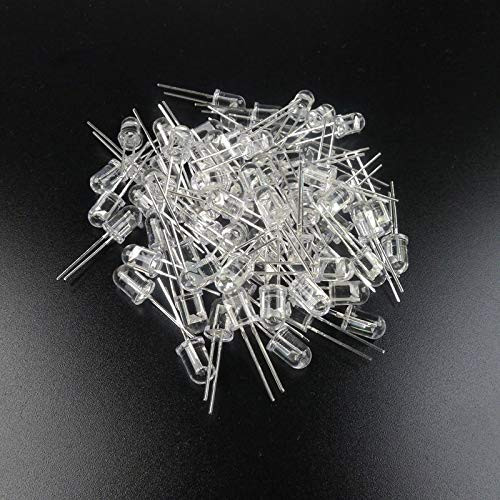 Nagulagu 1000PCS 5mm 940NM IR Infrared LED Diode Light,Short feet