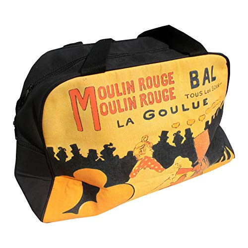 RaanPahMuang Work of Art Travel Bag - Moulin Rouge La Goulue Toulouse Lautrec