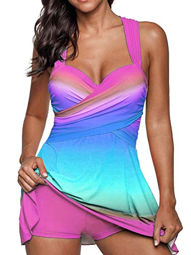 Women's Tie Side Bottom Padded Top Triangle Bikini Bathing Suit Sexy Swimwear for Women