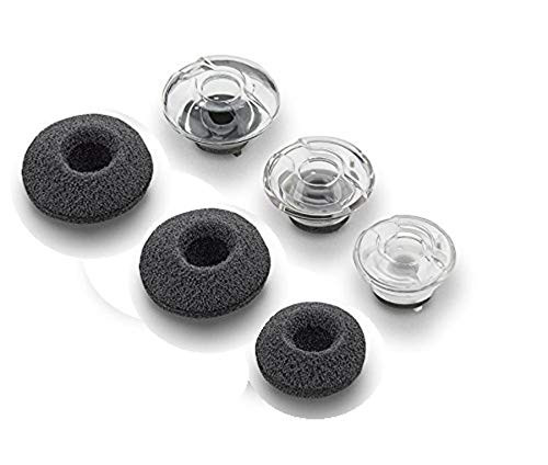 Plantronics Voyager Legend Eartips Replacement Earbuds Kit by JP-American BT Accessories for Plantronics Voyager Legend  and  Plantronics Voyager PRO - 89037-03. Pack of 3 with Foams. (S/M/L)
