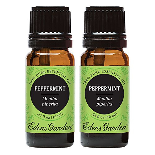 Edens Garden Peppermint Essential Oil, 100 percent Pure Therapeutic Grade (Aromatherapy Oils- Digestion and Energy), 10 ml Value Pack Edens Garden Peppermint Essential Oil, 100 percent Pure Therapeutic Grade (Aromatherapy Oils- Digestion and Energy), 10 ml Value Pack