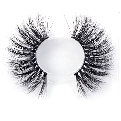 FOXSCOS 1 Pairs Fluffy False Eyelashes Natural Mink Strip 3D Lashes Pack?100 percent Siberian Mink Long False Eyelashes?25mm 3D Mink Lashes Mink Eyelashes(Model MG05) FOXSCOS 1 Pairs Fluffy False Eyelashes Natural Mink Strip 3D Lashes Pack?100 percent Siberian Mink Long False Eyelashes?25mm 3D Mink Lashes Mink Eyelashes(Model MG05)