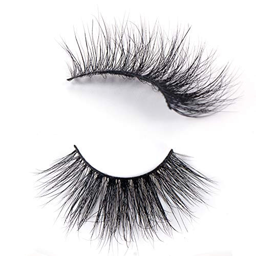 FOXSCOS 1 Pairs Fluffy False Eyelashes Natural Mink Strip 3D Lashes Pack?100 percent Siberian Mink Long False Eyelashes?25mm 3D Mink Lashes Mink Eyelashes(Model MG49) FOXSCOS 1 Pairs Fluffy False Eyelashes Natural Mink Strip 3D Lashes Pack?100 percent Siberian Mink Long False Eyelashes?25mm 3D Mink Lashes Mink Eyelashes(Model MG49)