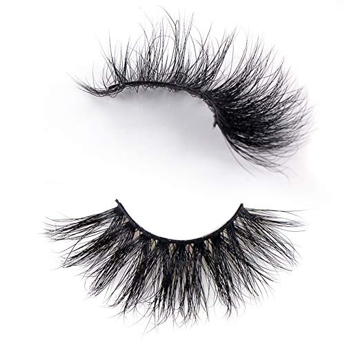 FOXSCOS 1 Pairs Fluffy False Eyelashes Natural Mink Strip 3D Lashes Pack?100 percent Siberian Mink Long False Eyelashes?25mm 3D Mink Lashes Mink Eyelashes(Model MG50) FOXSCOS 1 Pairs Fluffy False Eyelashes Natural Mink Strip 3D Lashes Pack?100 percent Siberian Mink Long False Eyelashes?25mm 3D Mink Lashes Mink Eyelashes(Model MG50)
