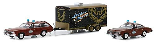 Greenlight 31080-B 1:64 Scale Hitch  and  Tow 1977 Pontiac Lemans Safari and Hauler Smokey and The Bandit