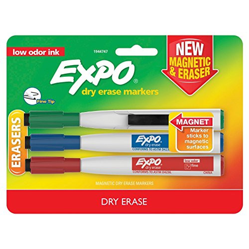 Expo magnetic dry erase marker fine tip