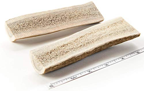 Devil Dog Pet Co Split Antler Dog Chew - Premium Split Elk Antlers for Dogs - Long Lasting for Non Aggressive Chewers - No Mess No Odor - Wild Shed Elk Horns - Veteran Owned (2 Pack, Small) Devil Dog Pet Co Split Antler Dog Chew - Premium Split Elk Antlers for Dogs - Long Lasting for Non Aggressive Chewers - No Mess No Odor - Wild Shed Elk Horns - Veteran Owned (2 Pack, Small)