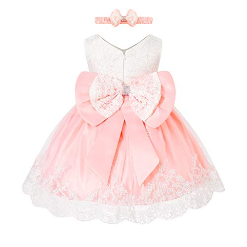 YOUNGER TREE Toddler Baby Girls Dress Sleeveless Sequins Party Dresses Princess Lace Tulle Tutu Dress (2-3 Years, Pink B) YOUNGER TREE Toddler Baby Girls Dress Sleeveless Sequins Party Dresses Princess Lace Tulle Tutu Dress (2-3 Years, Pink B)