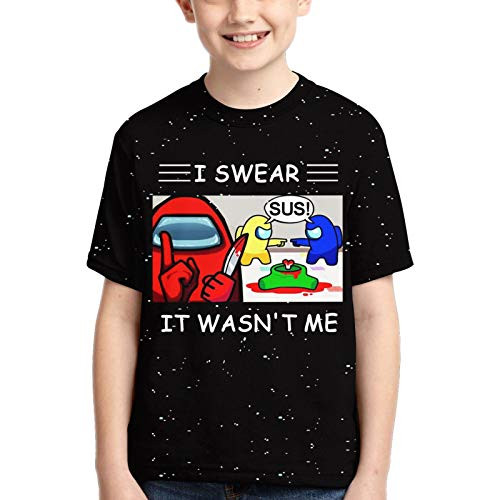 Game Short Sleeve Tee Tops Shirt Youth Boys Girls 3D Printing T-Shirt 3-XL Game Short Sleeve Tee Tops Shirt Youth Boys Girls 3D Printing T-Shirt 3-XL