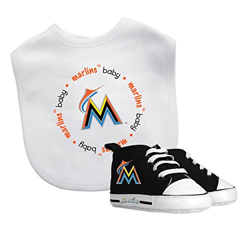 Baby Fanatic Bib with Pre-Walker, Miami Marlins