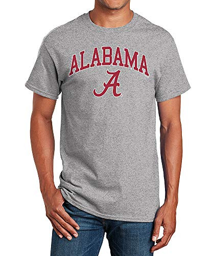 Elite Fan Shop Alabama Crimson Tide Tshirt Varsity Gray - L