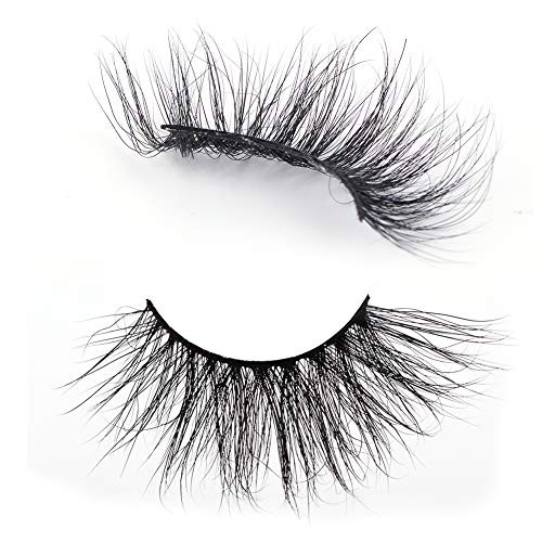 FOXSCOS 1 Pairs Fluffy False Eyelashes Natural Mink Strip 3D Lashes Pack?100 percent Siberian Mink Long False Eyelashes?25mm 3D Mink Lashes Mink Eyelashes(Model MG42) FOXSCOS 1 Pairs Fluffy False Eyelashes Natural Mink Strip 3D Lashes Pack?100 percent Siberian Mink Long False Eyelashes?25mm 3D Mink Lashes Mink Eyelashes(Model MG42)