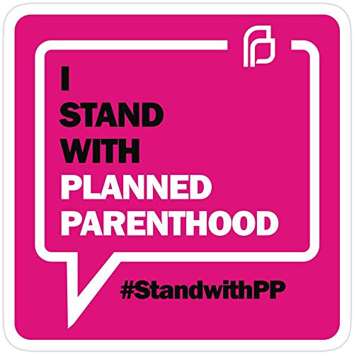 Deangelo Planned Parenthood Stickers (3 Pcs/Pack)